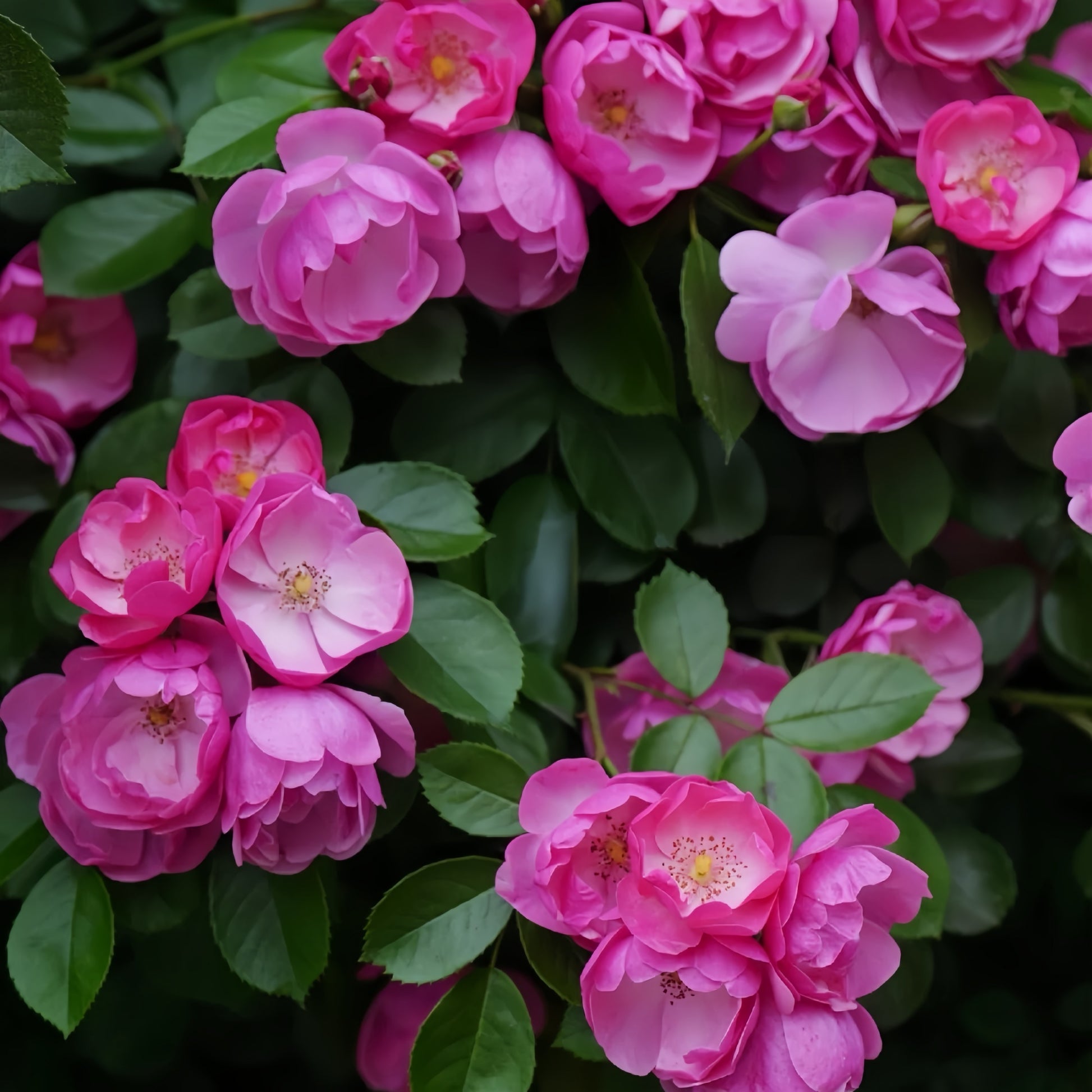 Angela Rose small waterlily-like flowers with apple fragrance and glossy foliage